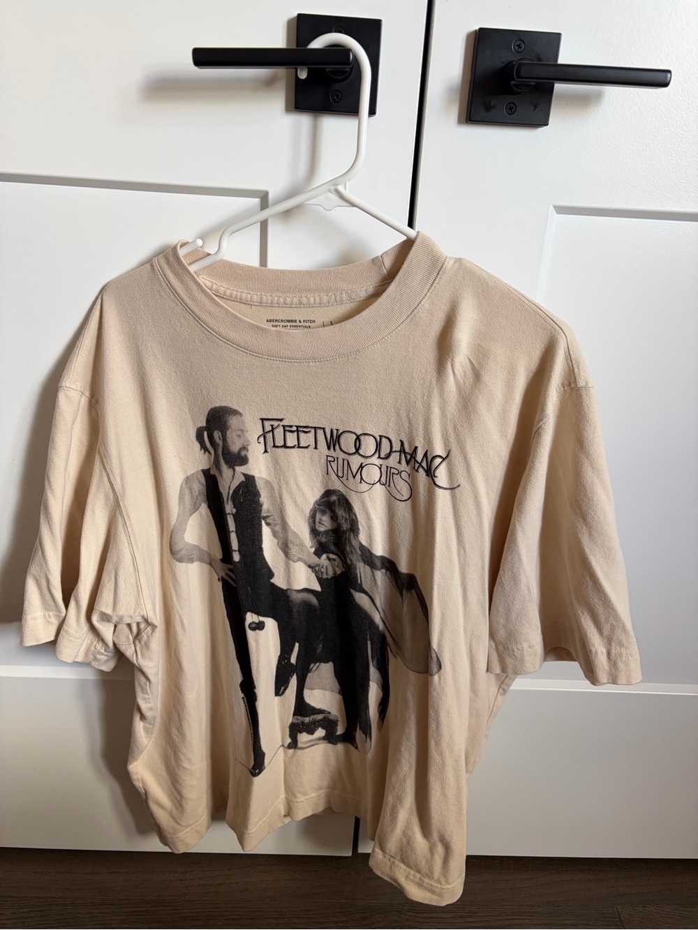 Abercrombie & Fitch Fleetwood Mac Rumours Graphic Tee - Cream